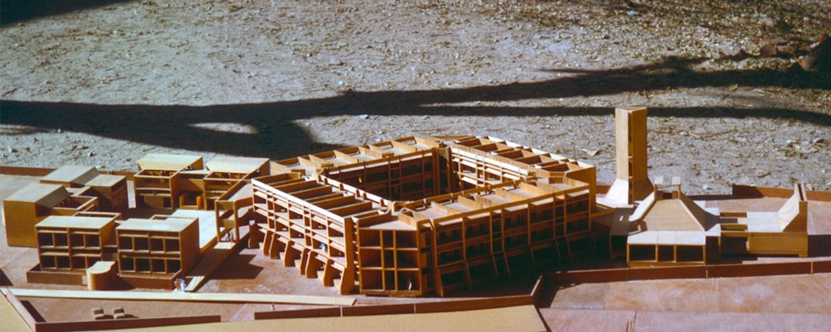 École pour les jeunes filles aveugles à Ahmedabad de l'architecte Bernard Kohn