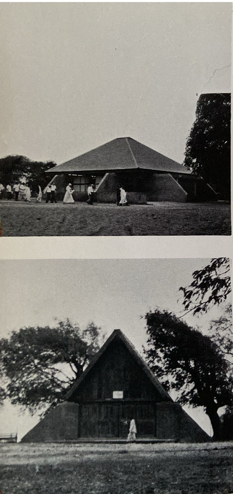 Photo de l''église anglicane à Bharuch de l'architecte Bernard Kohn