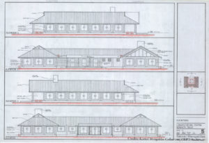 Plan de The Serenity Trust Library & Botanical Garden à Ahmedabad de l'architecte Bernard Kohn